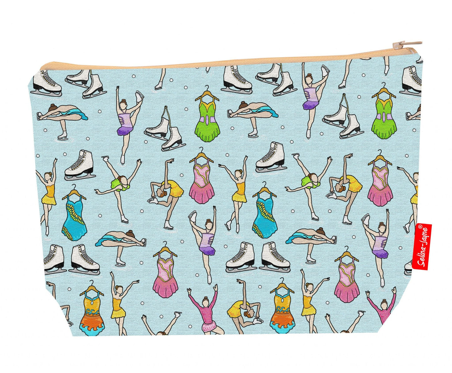 Ice Skating Toiletry Bag by Selina-Jayne
