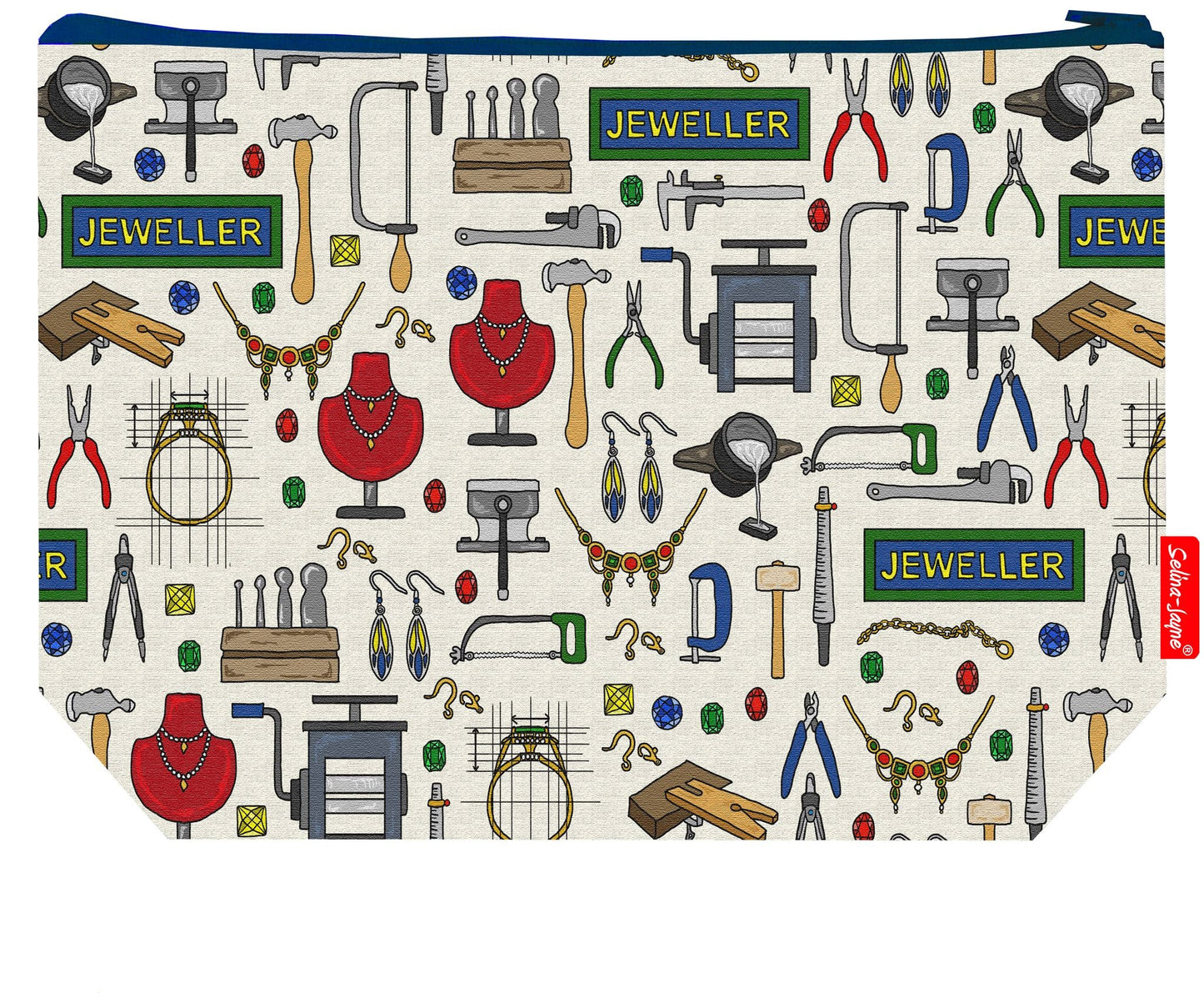 Jeweller Toiletry Bag by Selina-Jayne