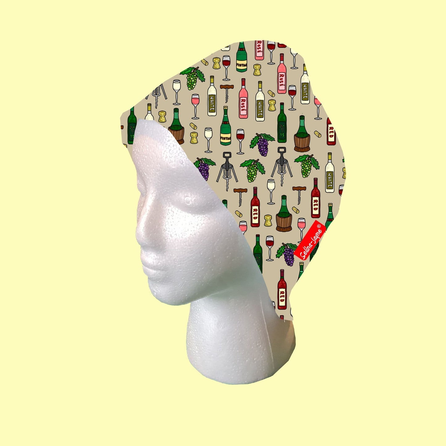 Wine Scrub Cap by Selina-Jayne
