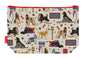 Afghan Hound toiletry bag featuring elegant dog breed design by Selina-Jayne Designs
