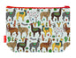 Alpaca toiletry bag featuring alpaca artwork by Selina-Jayne Designs