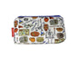 Archaeologist cosmetic bag with vibrant archaeology design - UK made by Selina-Jayne