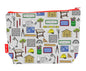 Architect toiletry bag featuring architecture-themed design by Selina-Jayne Designs