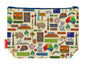 Australia toiletry bag featuring Australian-themed design by Selina-Jayne Designs