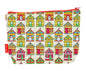 Beach Huts toiletry bag featuring beach huts-themed design by Selina-Jayne Designs