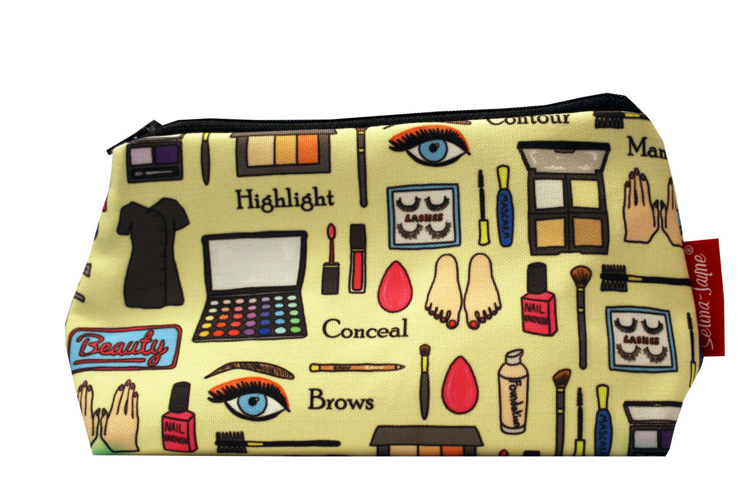 Beautician makeup bag showing premium quality and wipe-clean lining