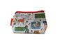 Bedlington Terrier cosmetic bag with vibrant dog print design - UK made by Selina-Jayne