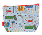 Bedlington Terrier Dogs toiletry bag featuring Bedlington Terrier-themed design by Selina-Jayne Designs