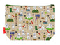 Bichon Frise Dog toiletry bag featuring Bichon Frise-themed design by Selina-Jayne Designs