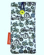 Bicycles glasses case with HD cycling print, soft cotton lining by Selina-Jayne Designs