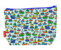 Boats toiletry bag featuring vibrant HD print of colourful nautical scenes by Selina-Jayne Designs