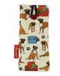 Boxer Dog glasses case with HD dog print, soft cotton lining by Selina-Jayne Designs
