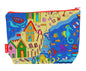 British Seaside toiletry bag featuring vibrant HD print of traditional coastal scenes by Selina-Jayne Designs