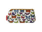 Butterfly cosmetic bag featuring vibrant nature-inspired print with wipe-clean lining and coordinated zipper by Selina-Jayne Designs