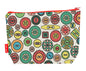 Buttons toiletry bag featuring vibrant HD print of colourful sewing buttons by Selina-Jayne Designs