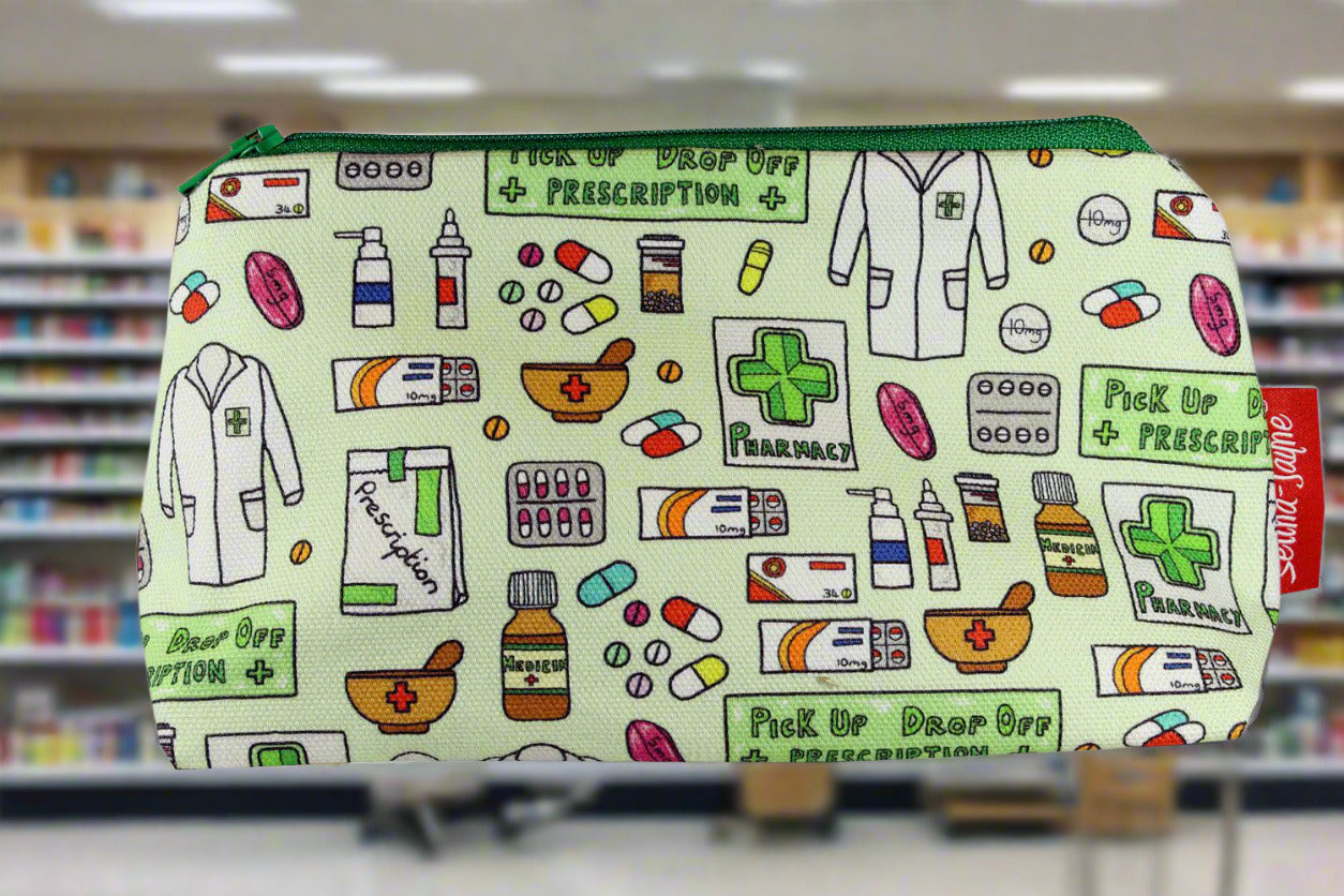 Pharmacist Makeup Bag by Selina-Jayne