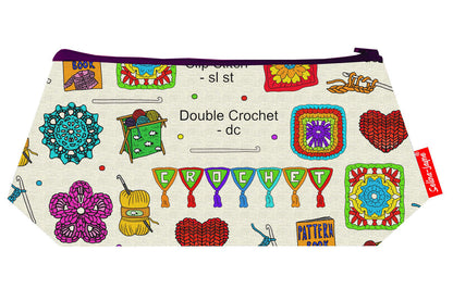 Crochet Cosmetic Bag by Selina-Jayne
