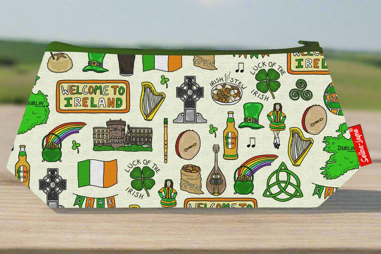 Ireland Makeup Bag