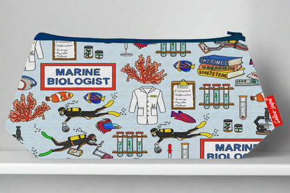 Marine Biologist Makeup Bag