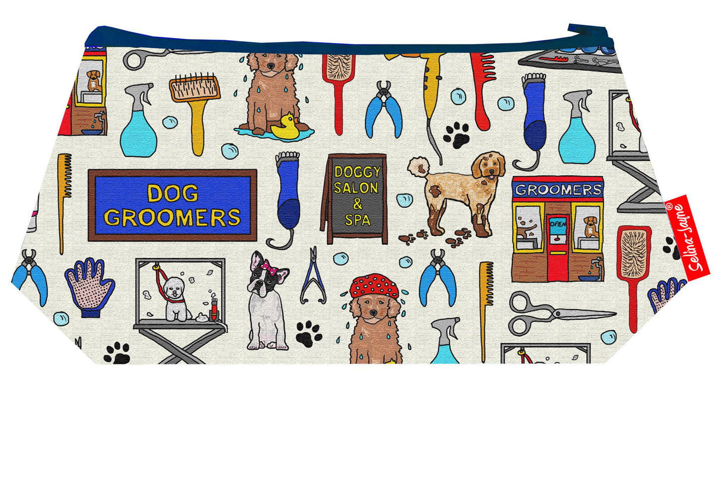 Dog Groomer Makeup Bag by Selina-Jayne