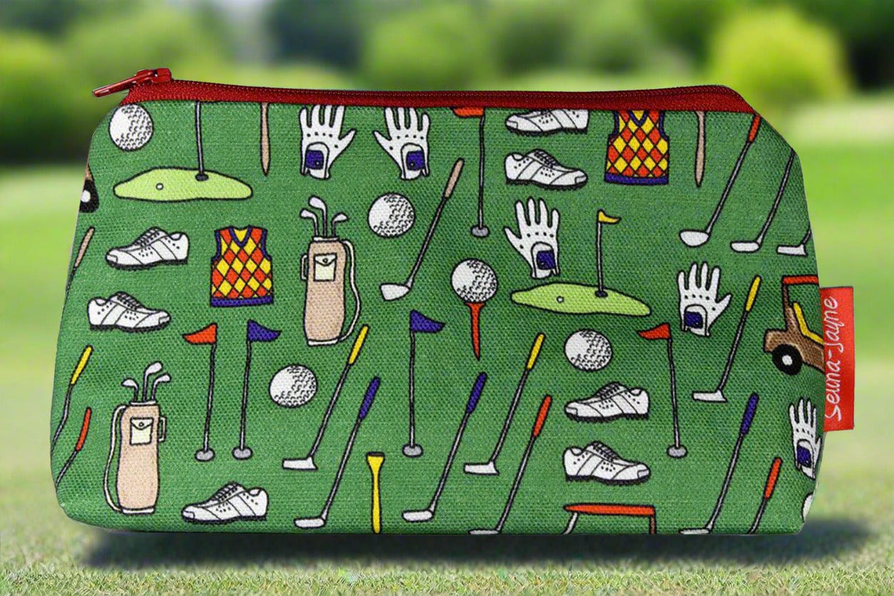 Golf Makeup Bag by Selina-Jayne