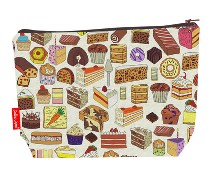 Cakes Toiletry Bag by Selina-Jayne - Premium cupcake-themed wash bag with vibrant HD print
