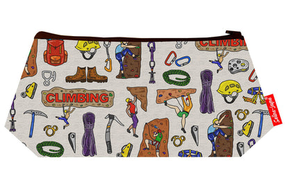 Selina-Jayne climber makeup bag with wipe-clean lining