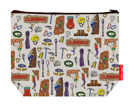 Premium climber wash bag with washable lining and 29cm practical size