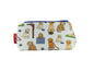 Cockapoo cosmetic bag with vibrant dog breed print