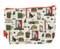 Curious cats toiletry bag with vibrant cat lover print by Selina-Jayne - 29cm premium wash bag