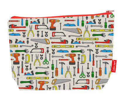 Premium 29cm DIY wash bag with washable lining and durable polyester construction