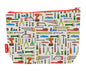 DIY tools toiletry bag featuring detailed builder's design with vibrant HD print by Selina-Jayne Designs