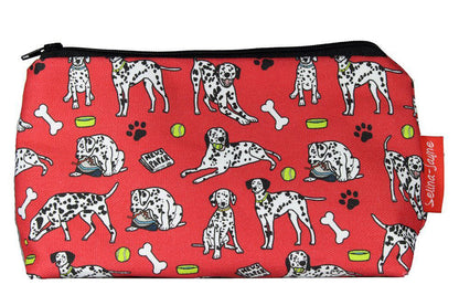 Selina-Jayne Dalmatian lover makeup bag with wipe-clean lining