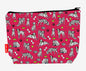Dalmatian dogs toiletry bag with vibrant spotty dog print by Selina-Jayne - 29cm premium wash bag