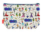 Dance toiletry bag with vibrant dancer print by Selina-Jayne - 29cm premium wash bag