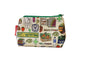 Dietitian cosmetic bag with vibrant nutrition-themed print