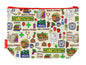 Dietitian wash bag interior detail - wipe-clean lining and durable polyester construction