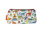 Dinosaurs cosmetic bag with vibrant prehistoric print