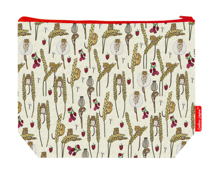 Premium dormouse wash bag with practical 29cm size and vibrant HD print