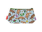 Duck Billed Platypus cosmetic bag with Australian wildlife illustration on durable polyester fabric with colour-coordinated zipper
