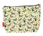Ducks toiletry bag with bird design showing washable lining and zip detail