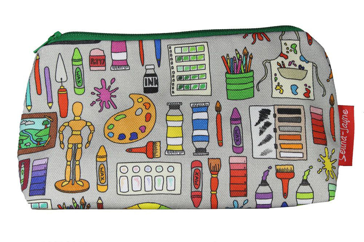Fine Art Cosmetic Bag by Selina-Jayne