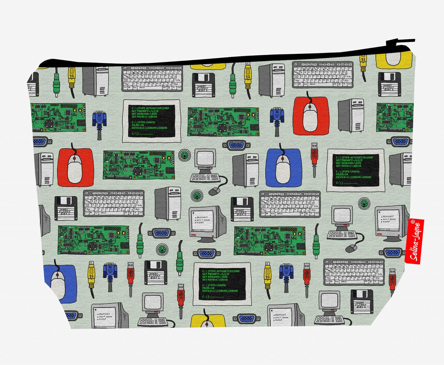 Premium 29cm tech professional wash bag perfect for IT workers
