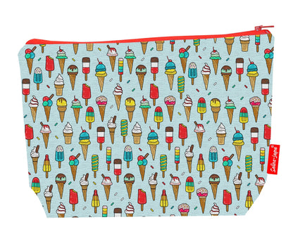 Premium 29cm sweet treat wash bag perfect for ice cream lovers