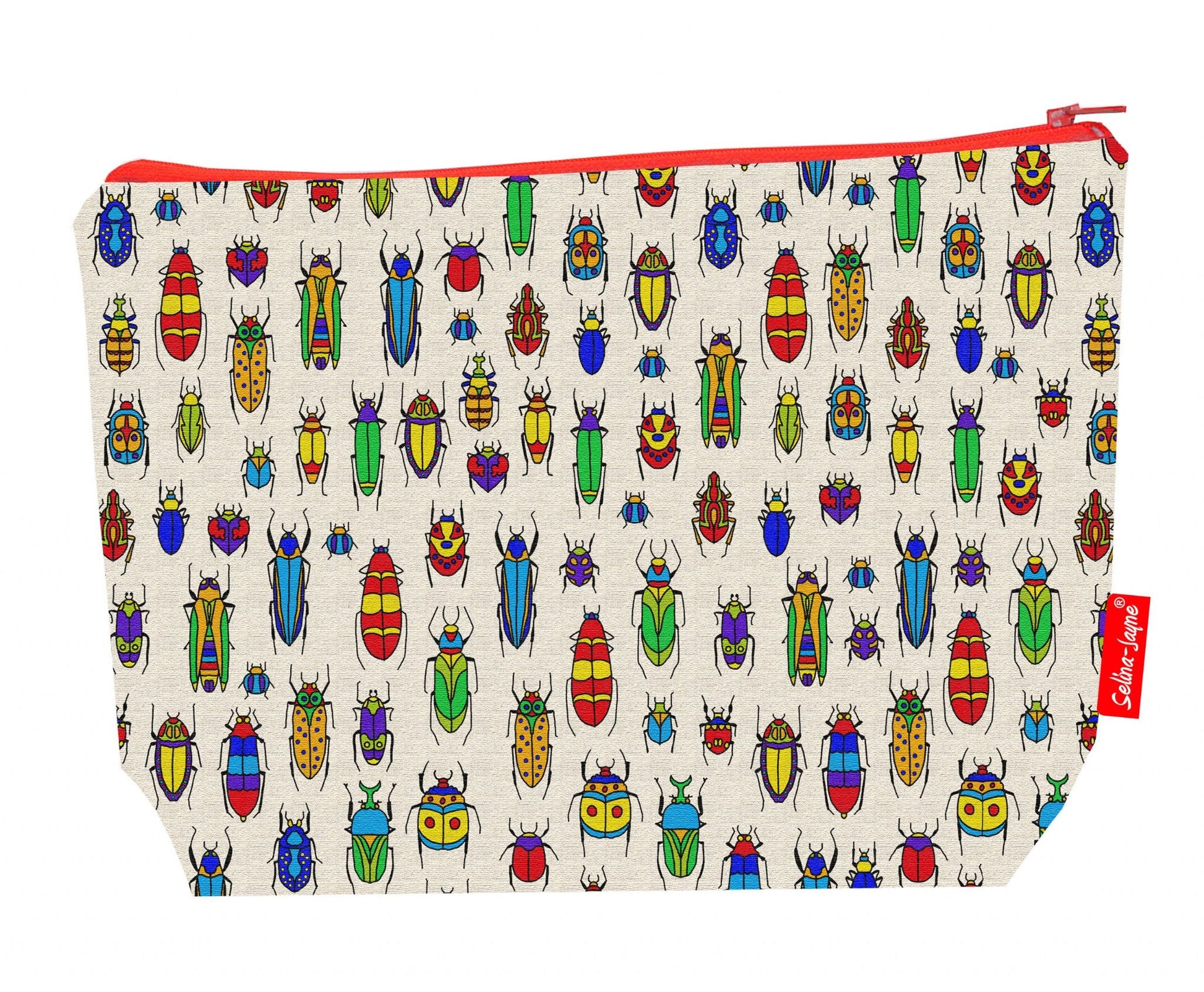 Premium 29cm bug lover wash bag perfect for entomology enthusiasts