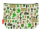 Ireland toiletry bag with vibrant HD print and washable lining by Selina-Jayne Designs