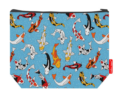 Premium 29cm fish lover wash bag perfect for koi carp enthusiasts
