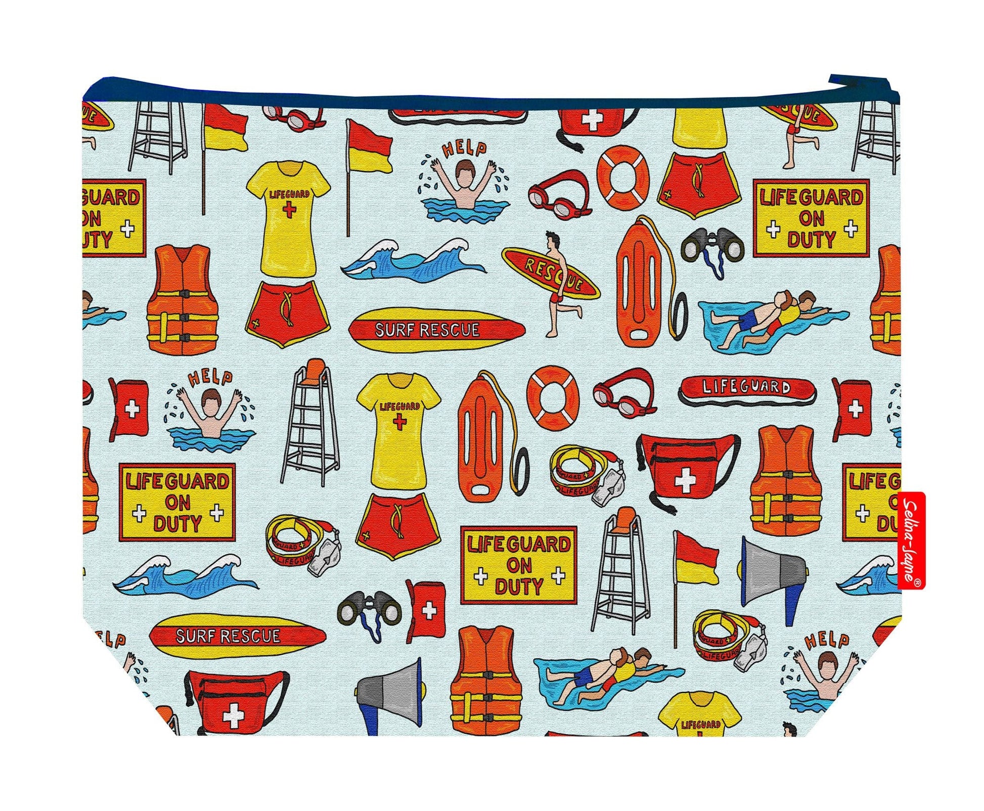 Premium 29cm lifesaver wash bag perfect for lifeguards