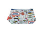 Marine Biologist cosmetic bag with vibrant HD print by Selina-Jayne, 17.5cm ocean science makeup bag with wipe-clean lining