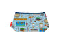 Meteorologist cosmetic bag with vibrant HD print by Selina-Jayne, 17.5cm weather science makeup bag with wipe-clean lining